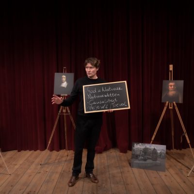 Hoezo Spinoza,
Tekst en spel: Harpert Michielsen,
Eindregie: Martijn de Rijk